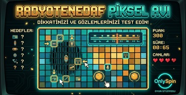RadyoTenedaf Piksel Avı teknik dikkat oyunu